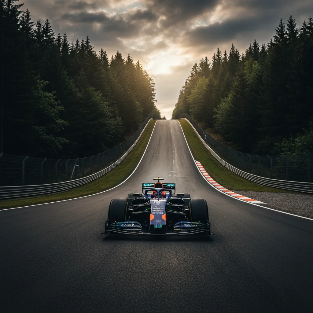 best f1 circuits spa francorchamps eau rouge formula 1 poster