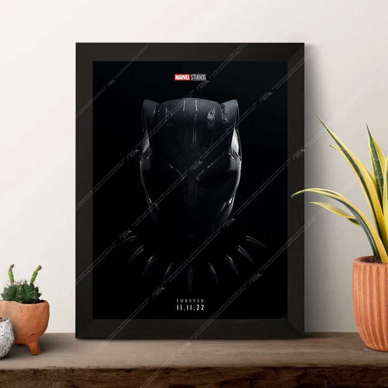 black panther wakanda forever dark mask teaser poster