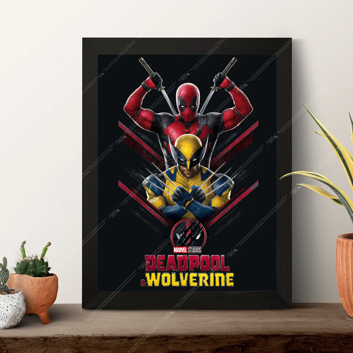 deadpool wolverine marvel anti hero duo poster