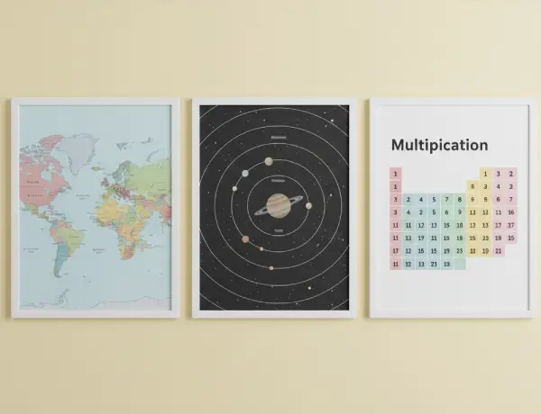 educational posters category maths science schools
