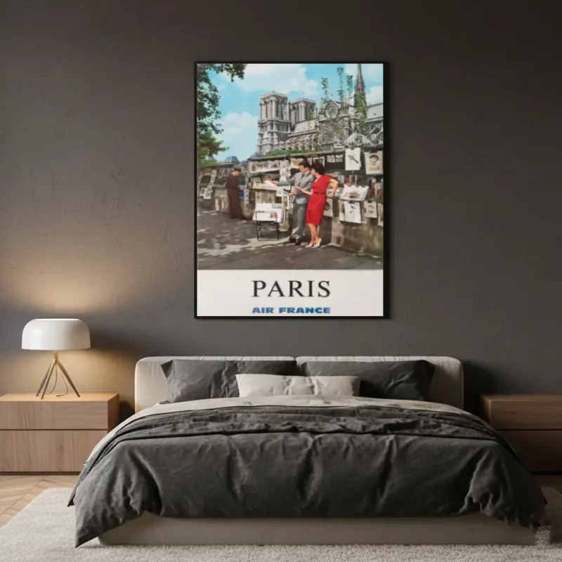 paris air france poster
