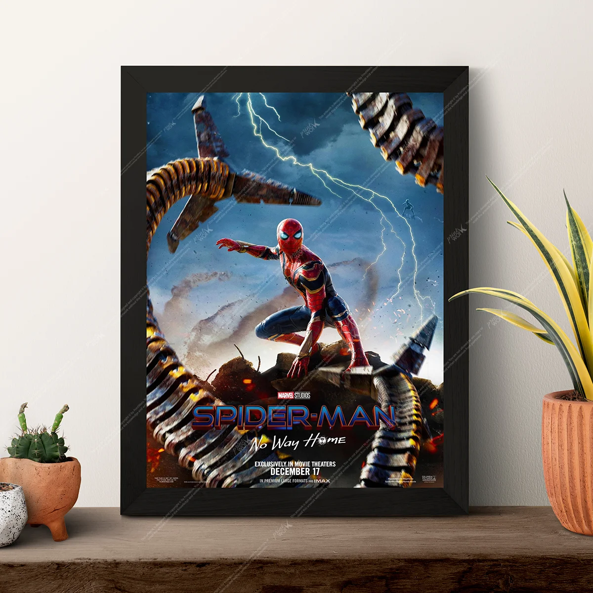 spider man no way home poster