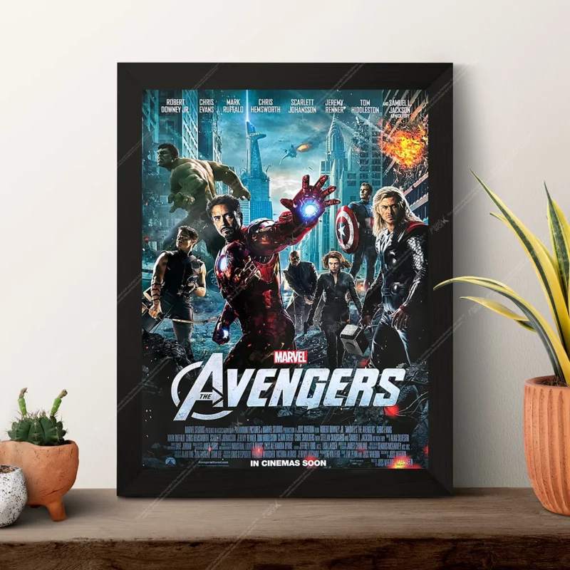 the avengers 2012 original theatrical assemble movie poster