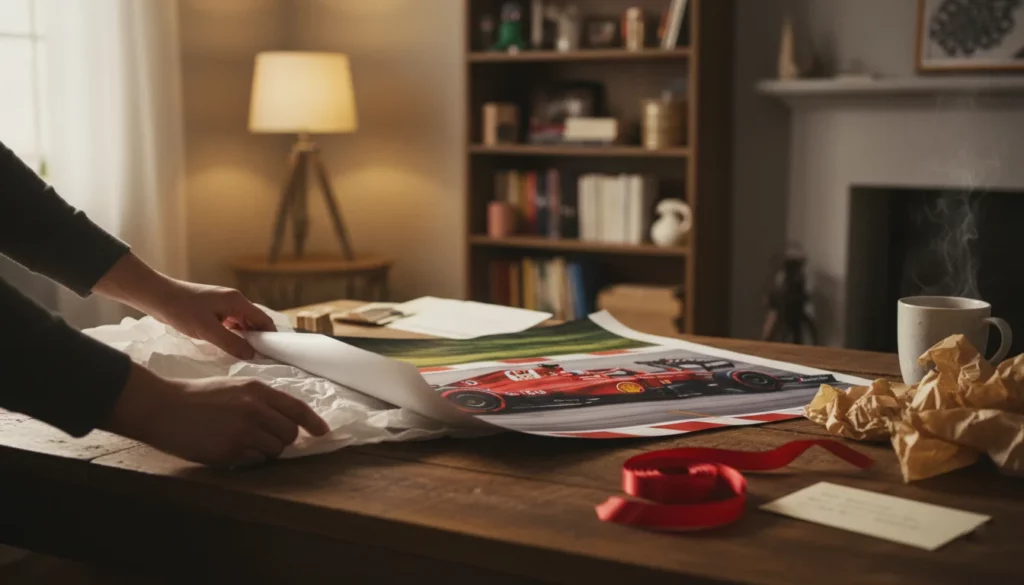 why f1 posters perfect gift unwrapping moment premium print motorsport