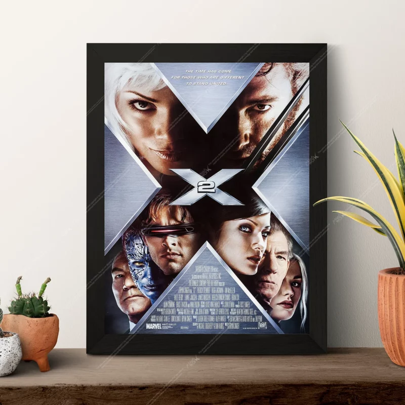 x2 x men united original theatrical cast movie poster