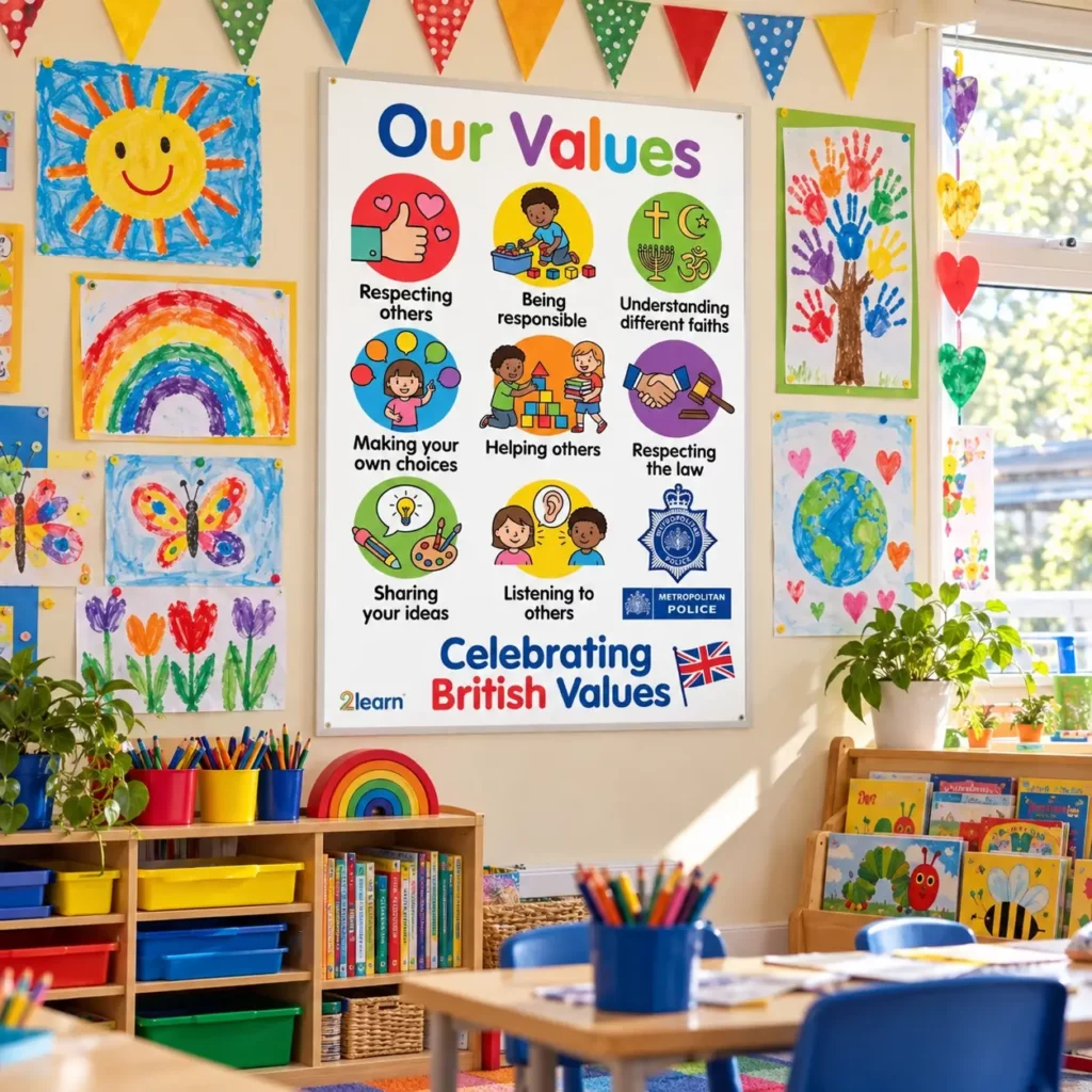 british values poster primary school classroom display british values poster primary school classroom display
