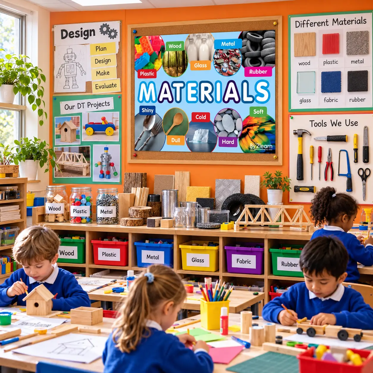 materials science poster home learning corner