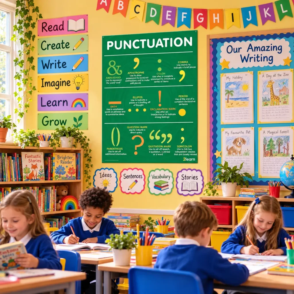 punctuation poster primary school classroom display