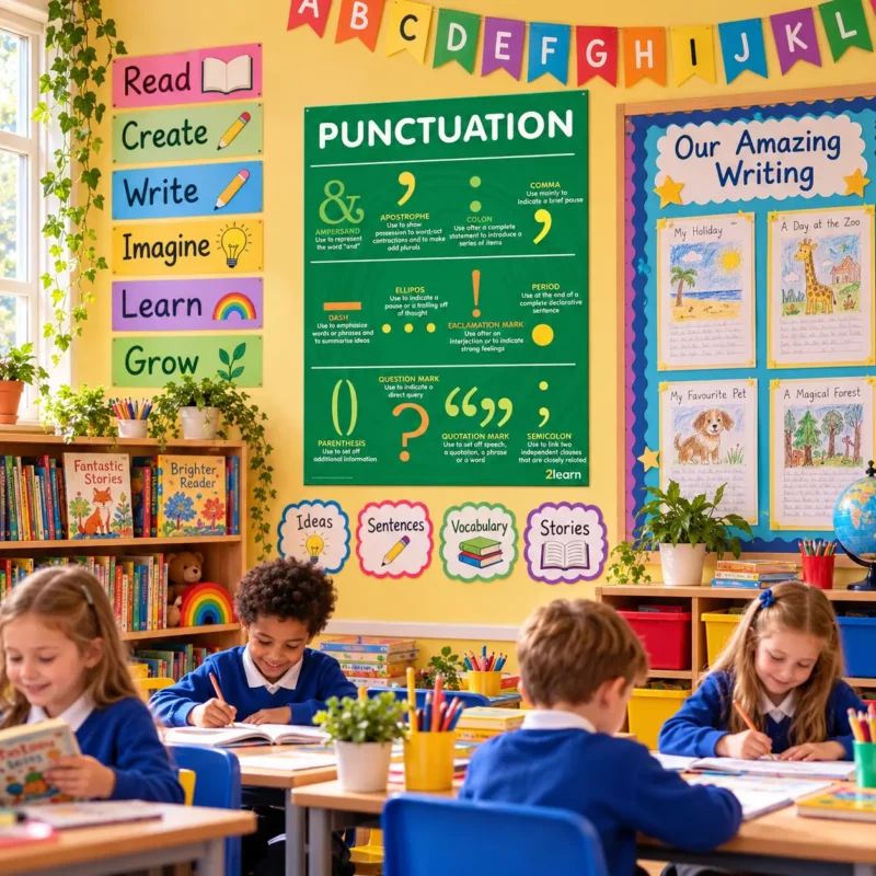 punctuation poster primary school classroom display